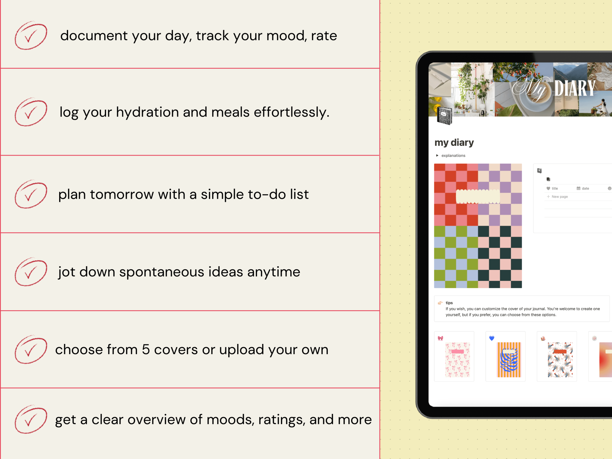 Journal Intime Format Mon journal intime - Iasan Design