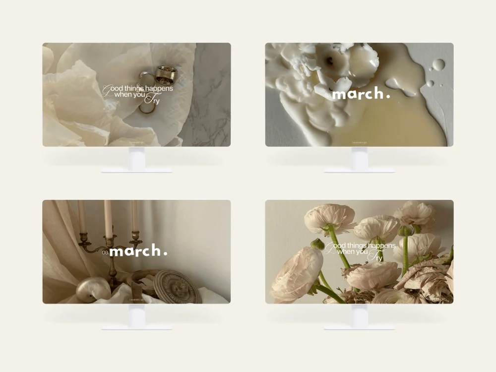 fonds d'écran mensuels Mars 2026