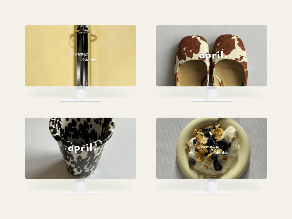 fonds d'écran mensuels Avril 2026